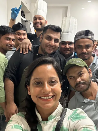 A team selfie in the kitchen. This is where the magic happens. Seeing our team grow and succeed is one of the best parts of our job.