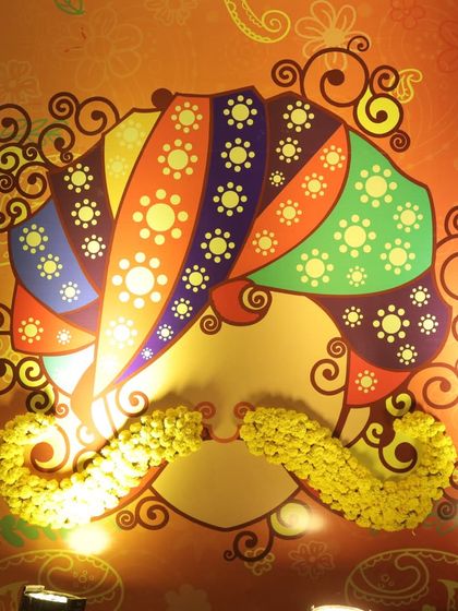 Vibrant Haldi & Mehendi Celebrations photo 28