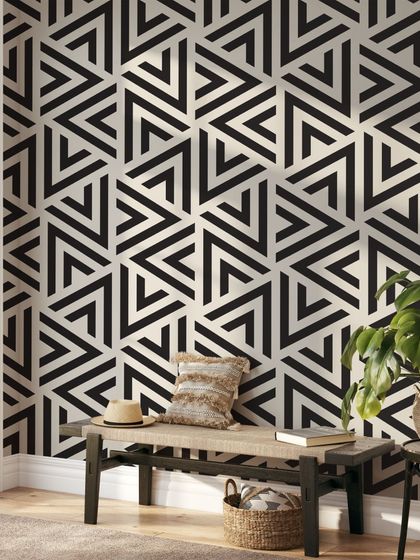 Best of Bharat - Custom Wallpaper & Installation Modern & Geometric Patterns photo 5