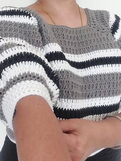 Custom Crochet Tops photo 33