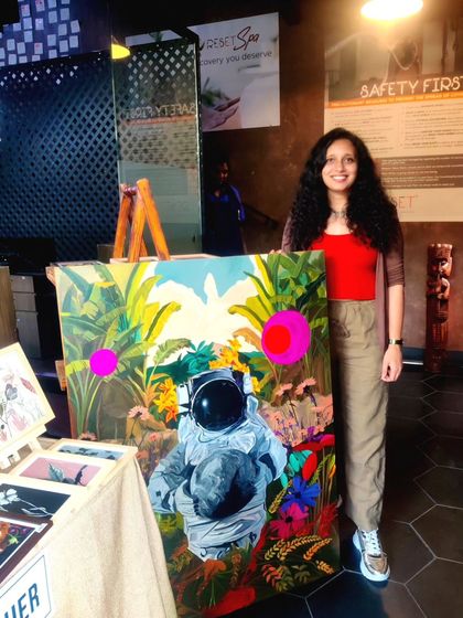 Aanchal Gupta - Live Art & Workshops Art Markets & Exhibitions photo 4