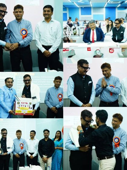 Our Chairman, Mr. Rajesh Gupta, representing our company at the prestigious Visionary Mind Award event. We are proud to be among inspiring leaders in education.