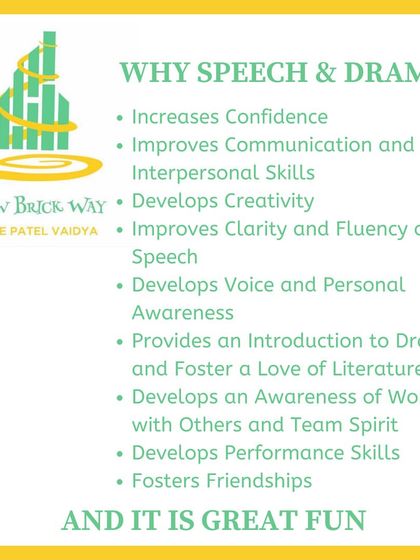 What exactly is Speech & Drama? This graphic breaks down the incredible benefits, from increasing confidence and creativity to developing teamwork and performance skills. And most importantly, it's great fun!
