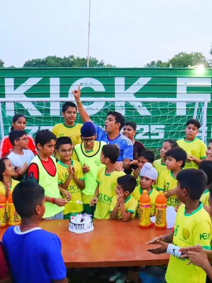 The entire team celebrates a player's birthday, creating lasting memories.