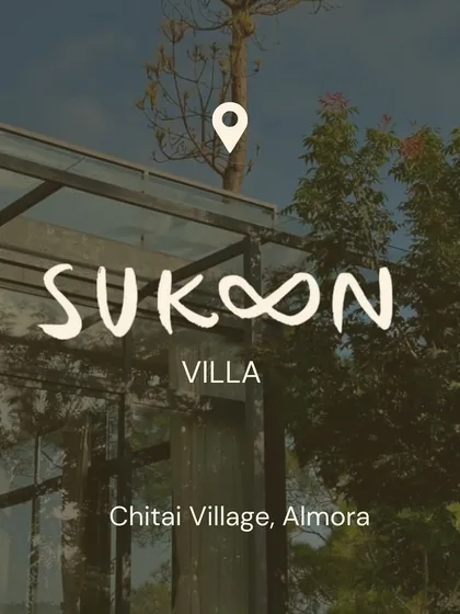 Our home for the retreat: Sukoon Villa in Almora. The name itself means peace, and that's exactly what you'll find here.