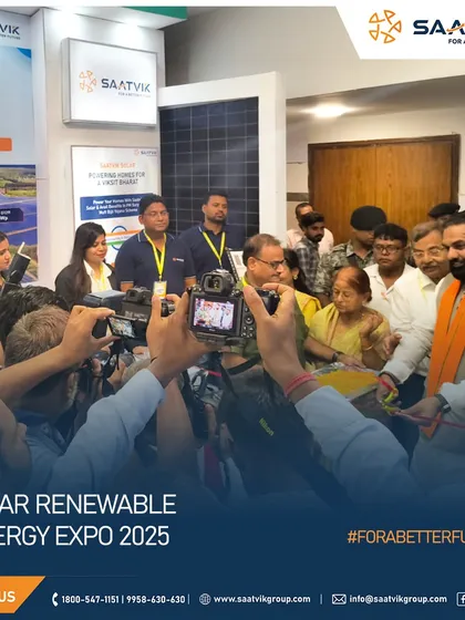 Moments from the Bihar Renewable Energy Expo 2025, where our stall was inaugurated by the Hon’ble Deputy Chief Minister of Bihar, Shri Samrat Choudhary.