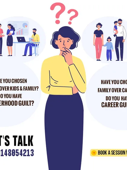 Are you a mother feeling the guilt of choosing a career, or the guilt of leaving a career for your family? This is a common struggle for women, and you don't have to navigate it alone. I help you find balance and release the guilt.