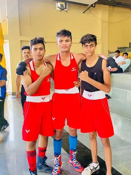 My boxers ready to compete at the CBSE championships. We prepare them to be mentally and physically ready for any challenge.