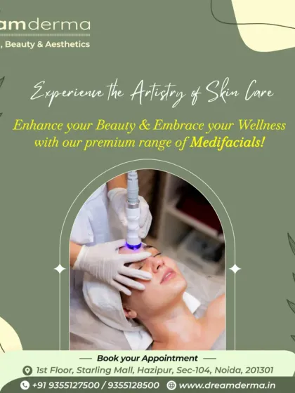 Experience the artistry of skincare with our premium range of medifacials. We help you enhance your beauty and embrace your wellness with treatments that are both luxurious and effective.
