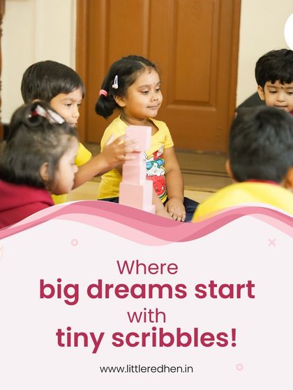 Where big dreams start with tiny scribbles. Our toddler program is an adventure where every story is a treasure and every child is a star, learning and growing at their own pace.