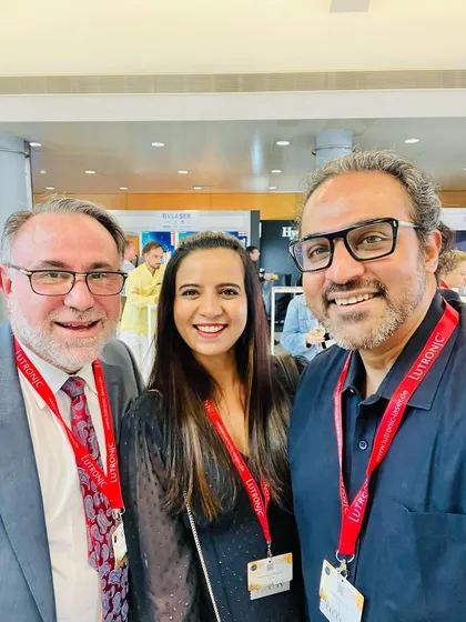 Catching up with esteemed colleagues at the 5CC congress in Lisbon.