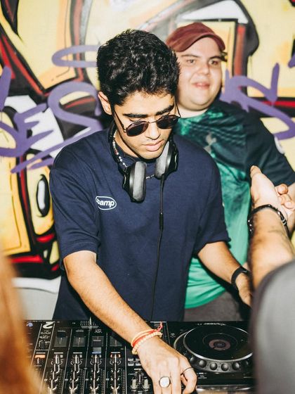 A candid shot from a gig. It's not just about playing music, it's about the connections you make and the people you meet along the way.