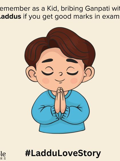 As a kid, did you ever try bribing Ganpati with laddus in exchange for good marks in exams? These innocent prayers and sweet offerings are a beautiful part of our culture.