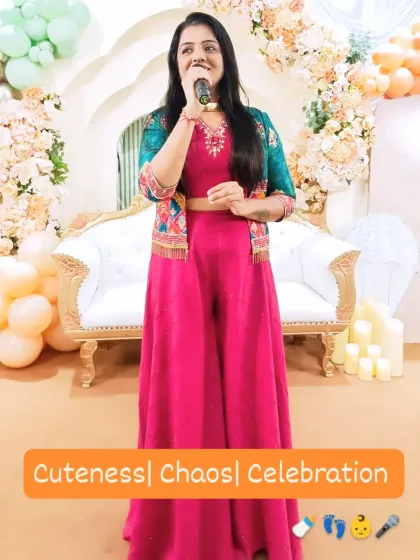 Cuteness, chaos, and celebration. This picture captures the vibrant energy of a baby shower I hosted, filled with fun games and lots of love for the mom-to-be.