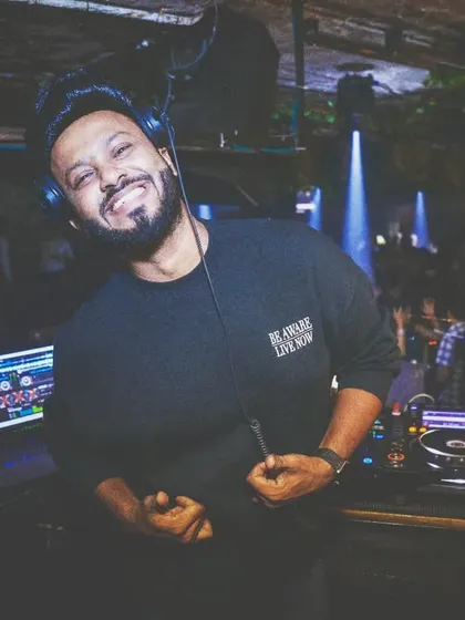 "Aaj Hum Hai, Kal Humari Yade Hongi." A candid shot capturing the fleeting moments of a great night.