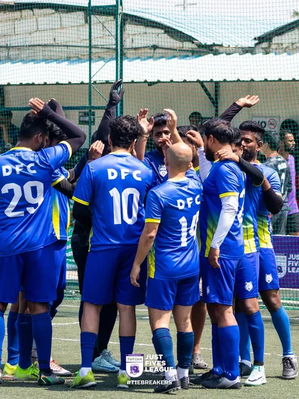 It is all about teamwork and strategy. This pre-game huddle captures the spirit of camaraderie that our venues foster, providing the perfect setting for your team to connect and compete.