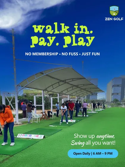 We keep it simple: no memberships, no fuss. Just walk in, pay for your golf balls, and start playing. It's golf on your terms.