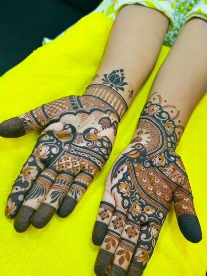 Kanha Mehandi - Bridal Mehndi Intricate Hand Designs photo 27