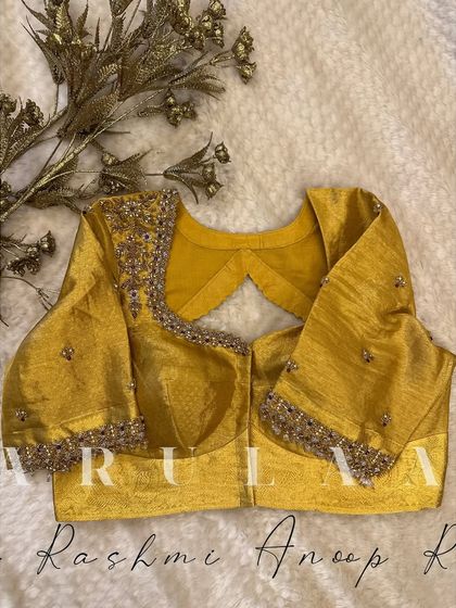 Arulaa by Rashmi Anoop Rao - Custom Bridal & Occasion Wear for Women Bridal Blouse Masterpieces photo 67