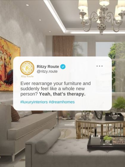 Ritzy Route - Vastu-Compliant Interior Design Harmonious Living & Dining Spaces photo 4