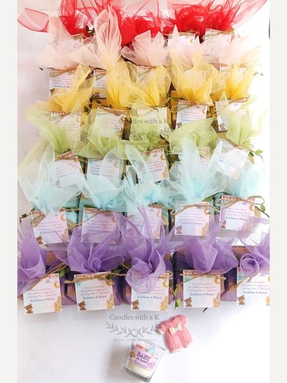Candles with a K - Personalized Gifting for Events For Baby Showers, Birthdays & Naming Ceremonies photo 4