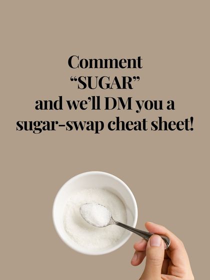 All sugar is sugar, but some are worse than others. I'll send you a cheat sheet to help you make smarter swaps.
