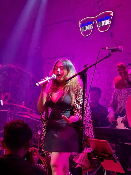 Another angle from our Blues Day performance. The vibe was incredible, with almost 300 people dancing and feeling the blues with us.