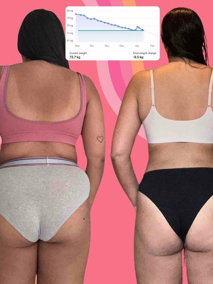 An 8.5kg and 41cm loss for this amazing client. Her back transformation is incredible. She has a busy job and social life, and we built a plan that accommodates both.