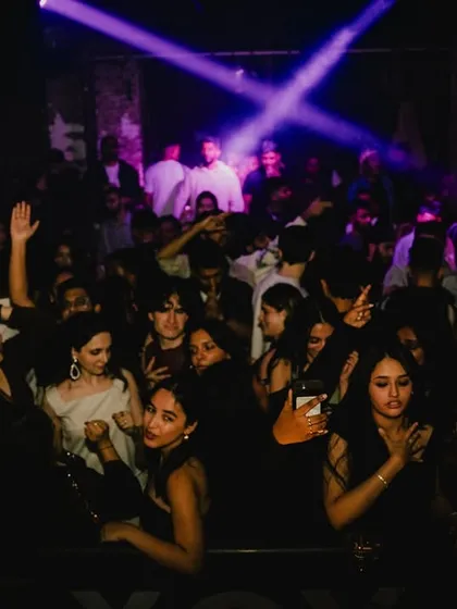 A snapshot from a packed club night in London. The lights, the energy, and the music all coming together to create an unforgettable night. I thrive in this high-energy environment.