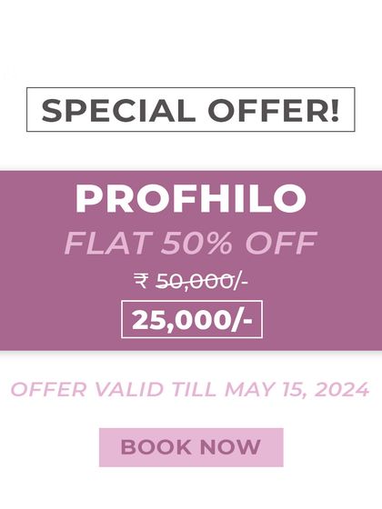 Don't miss this special flash offer on Profhilo. For a limited time, get this transformative skin remodeling treatment at a flat 50% off.