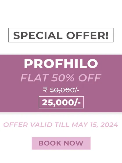 Don't miss this special flash offer on Profhilo. For a limited time, get this transformative skin remodeling treatment at a flat 50% off.