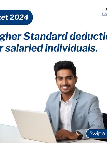 Budget 2024 brought good news for salaried individuals. This post announces the higher standard deduction available under the new tax regime, helping you reduce your taxable income.