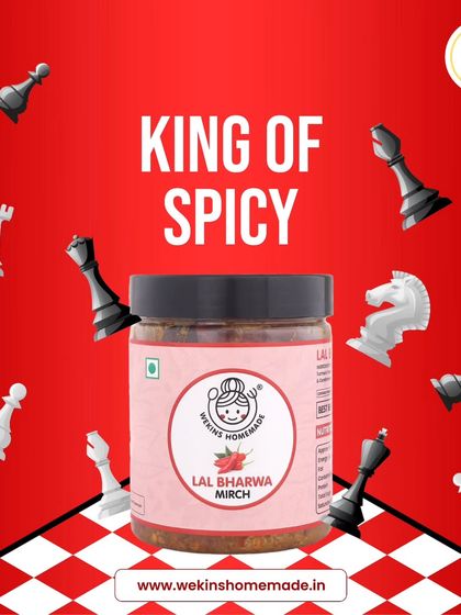 Meet the king of spicy. Our Lal Bharwa Mirch is a checkmate for bland food, bringing a royal flavor to your plate.