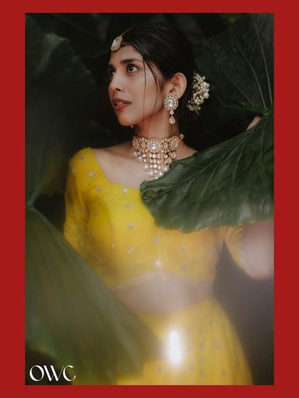 Orange Wedding Cinemas - Wedding Photography & Cinematography Vibrant Celebrations: Haldi & Mehendi photo 11