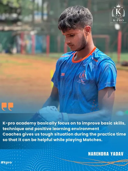 Narendra Yadav shares how our focus on basics and tough practice situations helps him perform better in real matches. We believe in training hard to make the game feel easy.