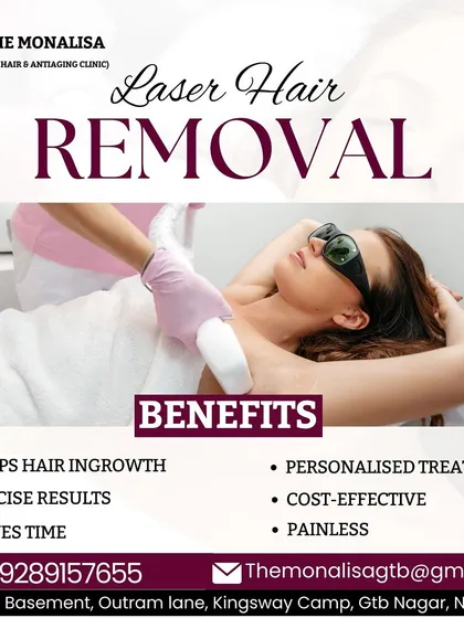 Discover the key benefits of our laser hair removal service. The treatment is designed to be painless and cost-effective, providing precise results that stop ingrown hairs and save you time in your grooming routine.
