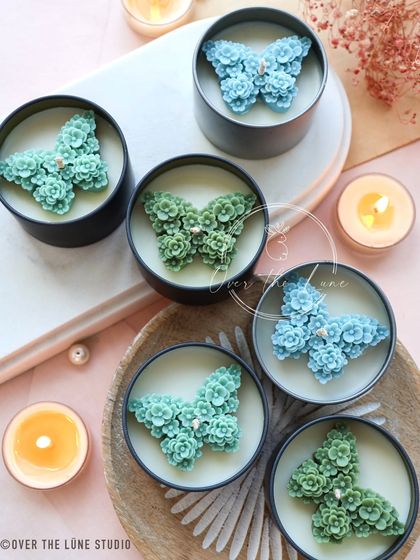 Over The Lune Studio - Decorative & Sculptural Candles Decorative Jar & Tin Candles photo 11