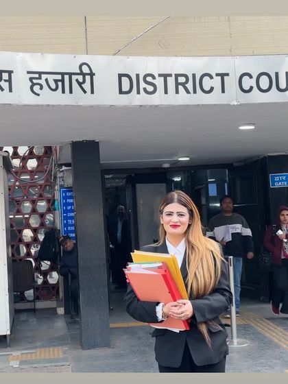 Another day at the Tis Hazari District Courts. The first days of a case are often the hardest, requiring immense dedication and hard work to set a strong foundation for litigation.