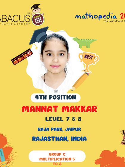 Abacus D Maths Academy - Educational Franchise & Teacher Training Mathopedia: Our Annual Competitions photo 98