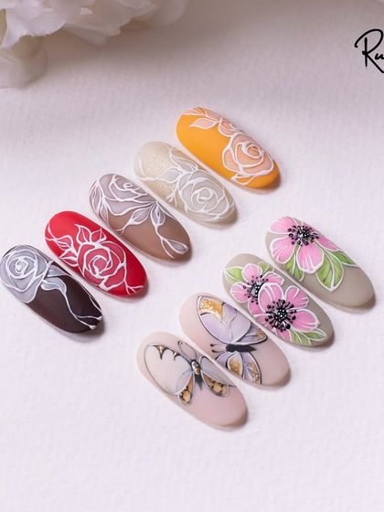 Elegant Gel Painting: Florals, Butterflies & More photo 10