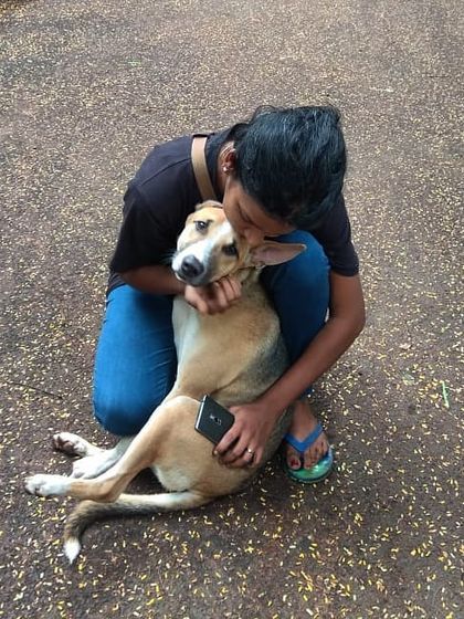 Every dog deserves love, whether they are a pet or a stray. This one gives the best cuddles. The love they give back is what fuels my passion for this work.