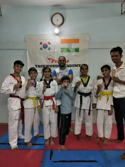 Our team of medalists from the 2nd Stairs Outer District Taekwondo Championship 2024.