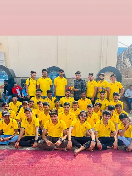 Our full team, ready for action. We are proud to be one of the best and biggest mehndi teams in Mumbai.