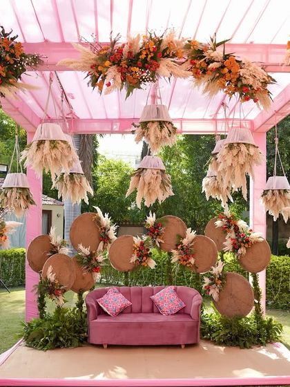 Vibrant Mehendi & Haldi Ceremonies photo 11