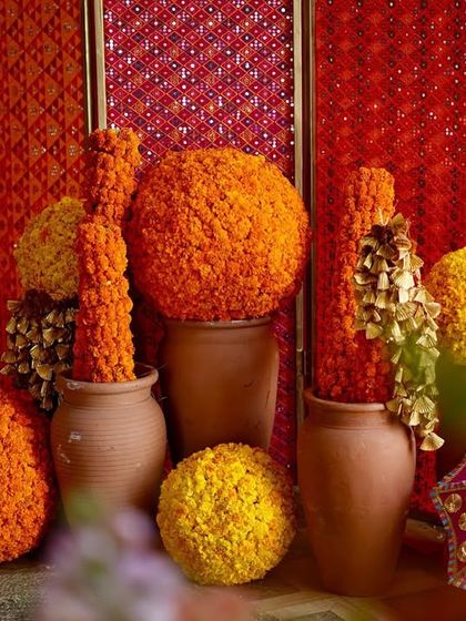 Wedding Decor Company - Wedding Event Design & Decor Radiant Haldi & Mehendi Celebrations photo 45