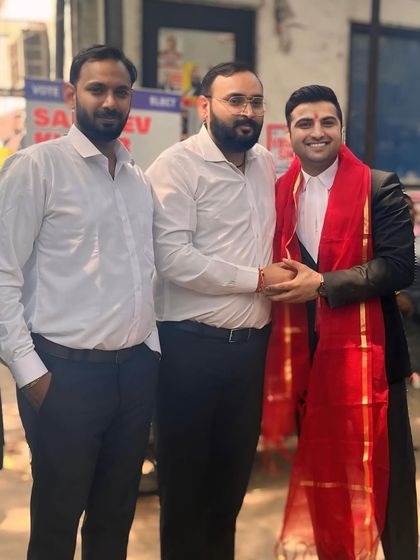 With my advocate brothers. The bond we share goes beyond professional life.