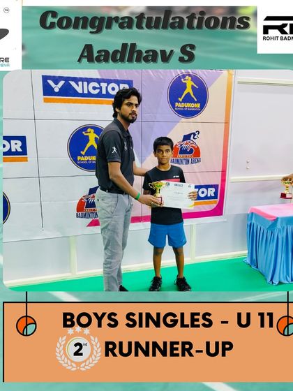Manoj Kumar - Badminton Coaching for Kids & Youth Our Tournament Champions photo 60