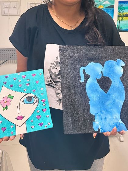 Paint Cafe Studio - Art & Craft Workshops Canvas, Texture & Traditional Painting photo 43