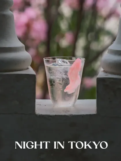 A Night in Tokyo, another one of our seven curious sips, offering a unique flavor journey without the alcohol.