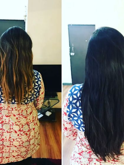 Hair Extension Transformations: Straight & Sleek photo 14
